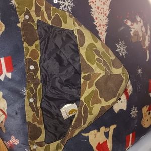 Carthartt Camo Hood for Duck Camo Hunting Jacket